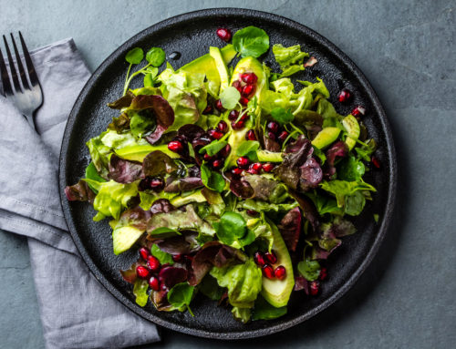 Salada de Abacate e Romã